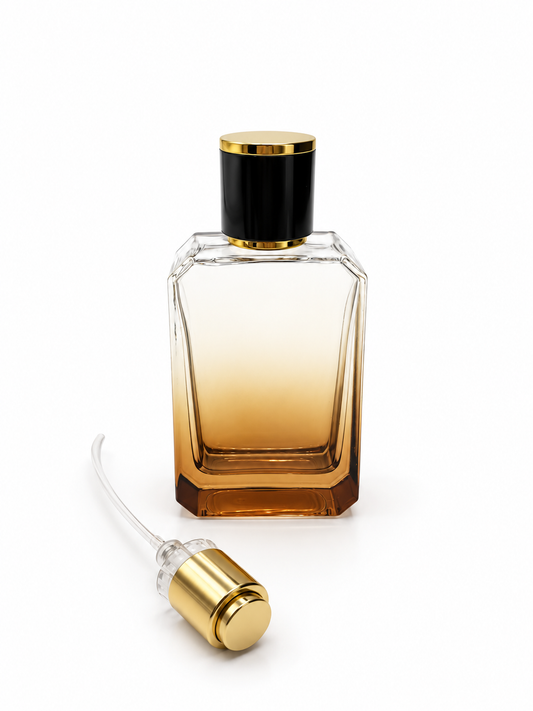 ANGEL 50 ML ŞİŞE AMBER RENK GOLD KAPAK