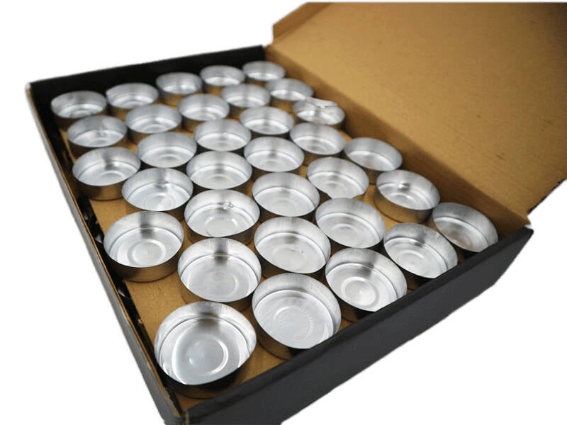 KÜÇÜK TEALIGHT MUM KAPLARI 100 ADET