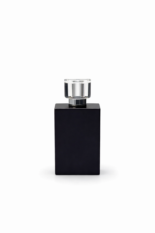 SİYAH KARE MAT ŞİŞE 50 ML TAKIM -1019