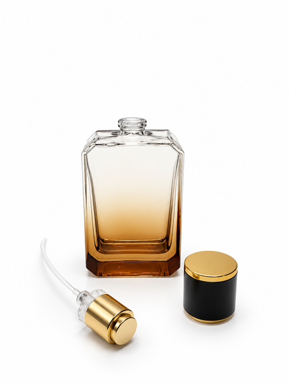 ANGEL 50 ML ŞİŞE AMBER RENK GOLD KAPAK