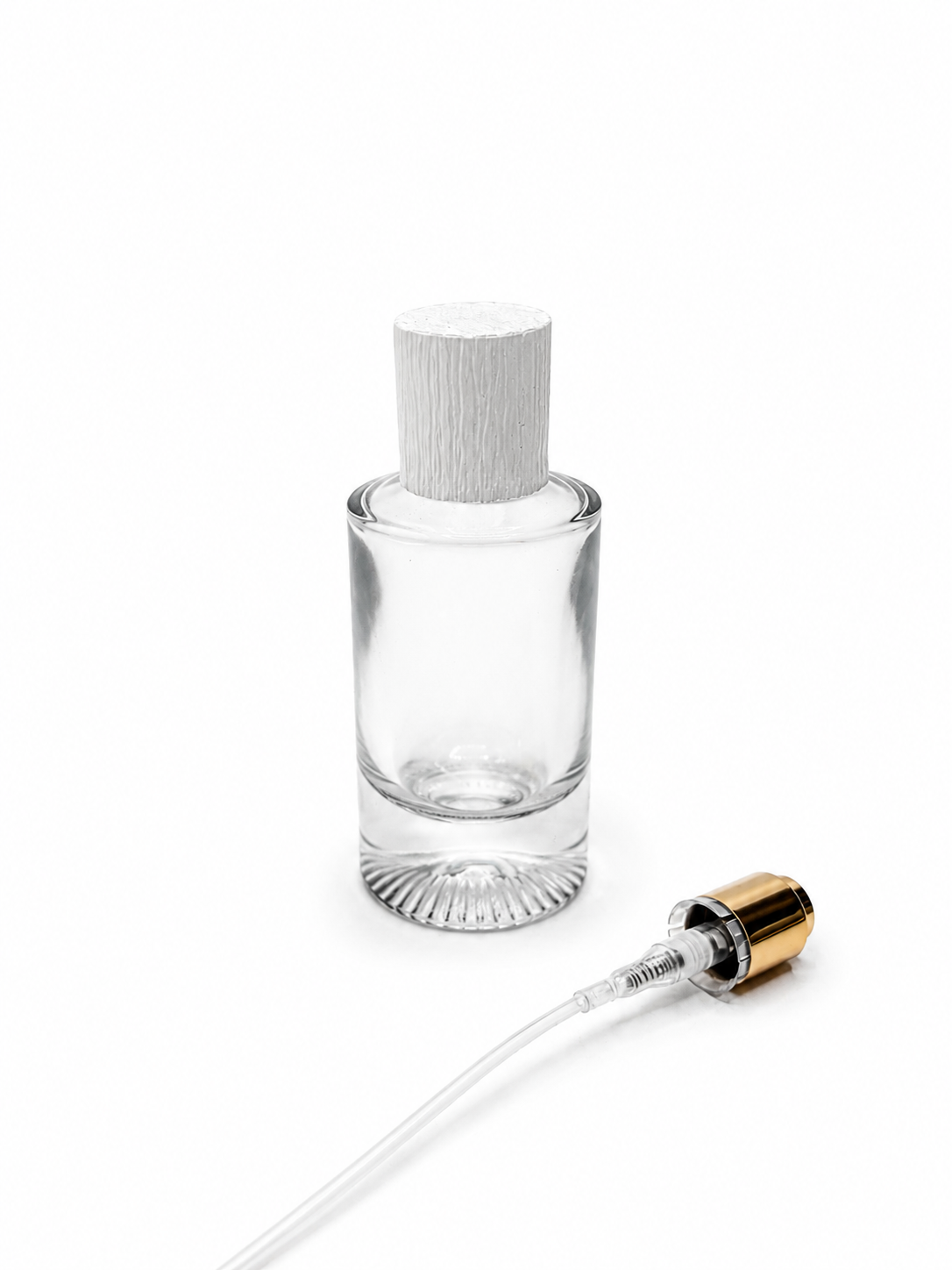 ŞEFFAF SİLİNDİR ŞİŞE TAKIM 50 ML - 1028 - 2