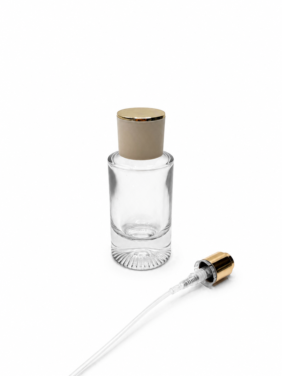 ŞEFFAF SİLİNDİR ŞİŞE TAKIM 50 ML - 1028 - 3