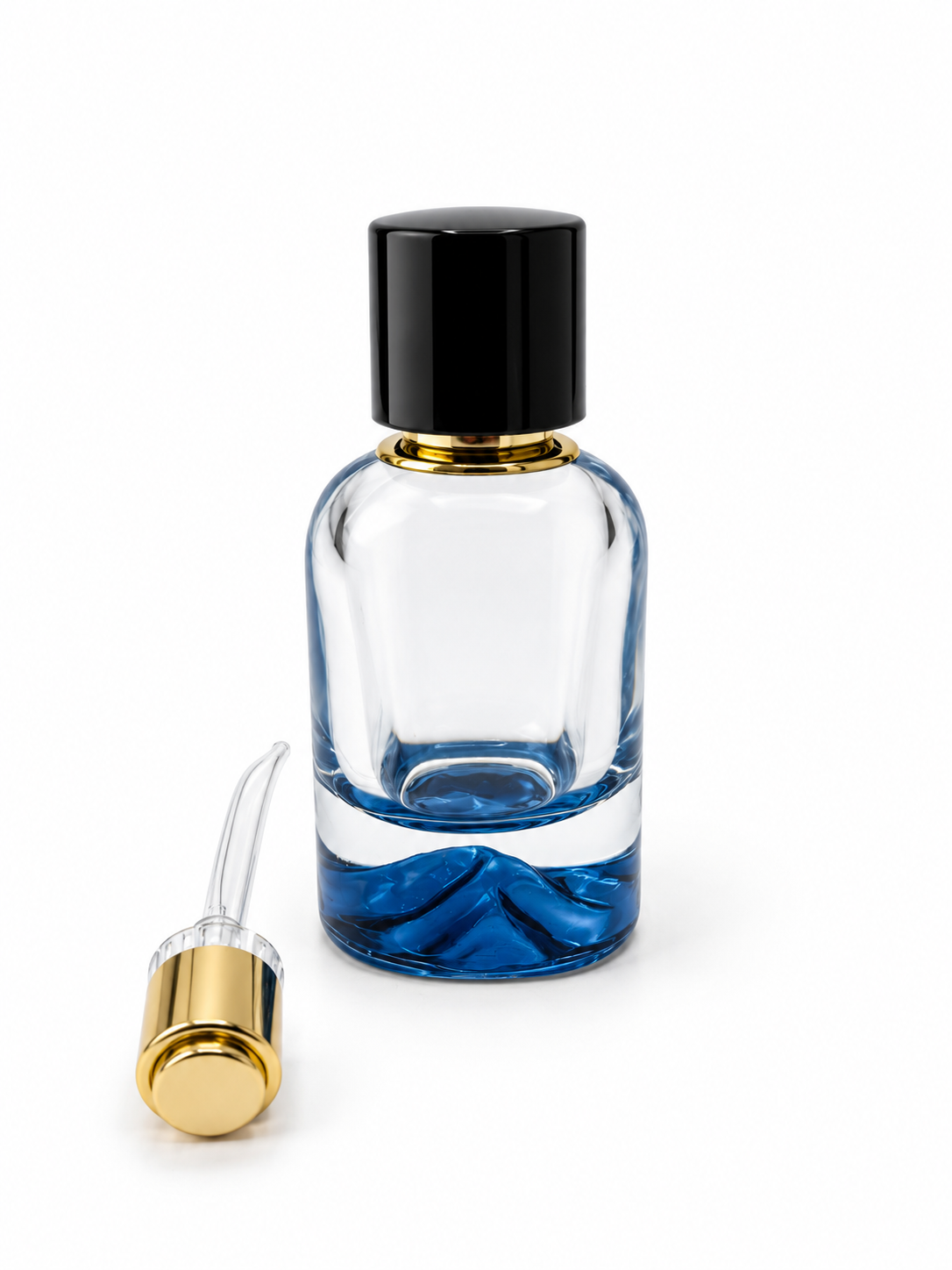 DAĞ ŞİŞE 50 ML YÜZÜKLÜ KAPAK MAVİ RENK