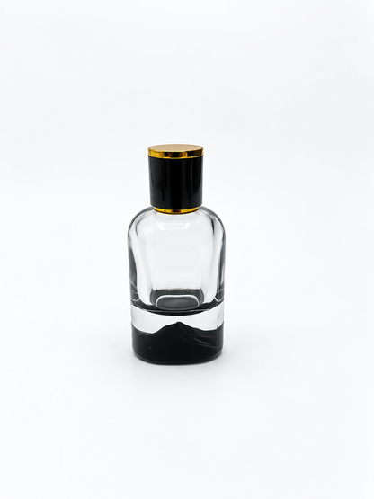 DAĞ ŞİŞE 50 ML SİYAH RENK SİYAH GOLD KAPAK