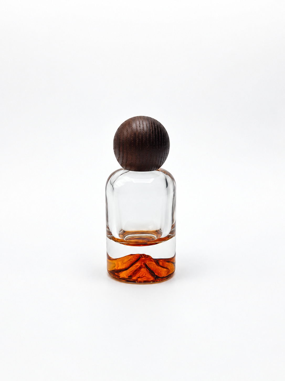 DAĞ ŞİŞE 50 ML AMBER AHŞAP KAHVE KAPAK