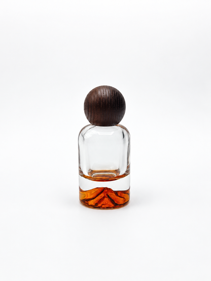 DAĞ ŞİŞE 50 ML AMBER AHŞAP KAHVE KAPAK