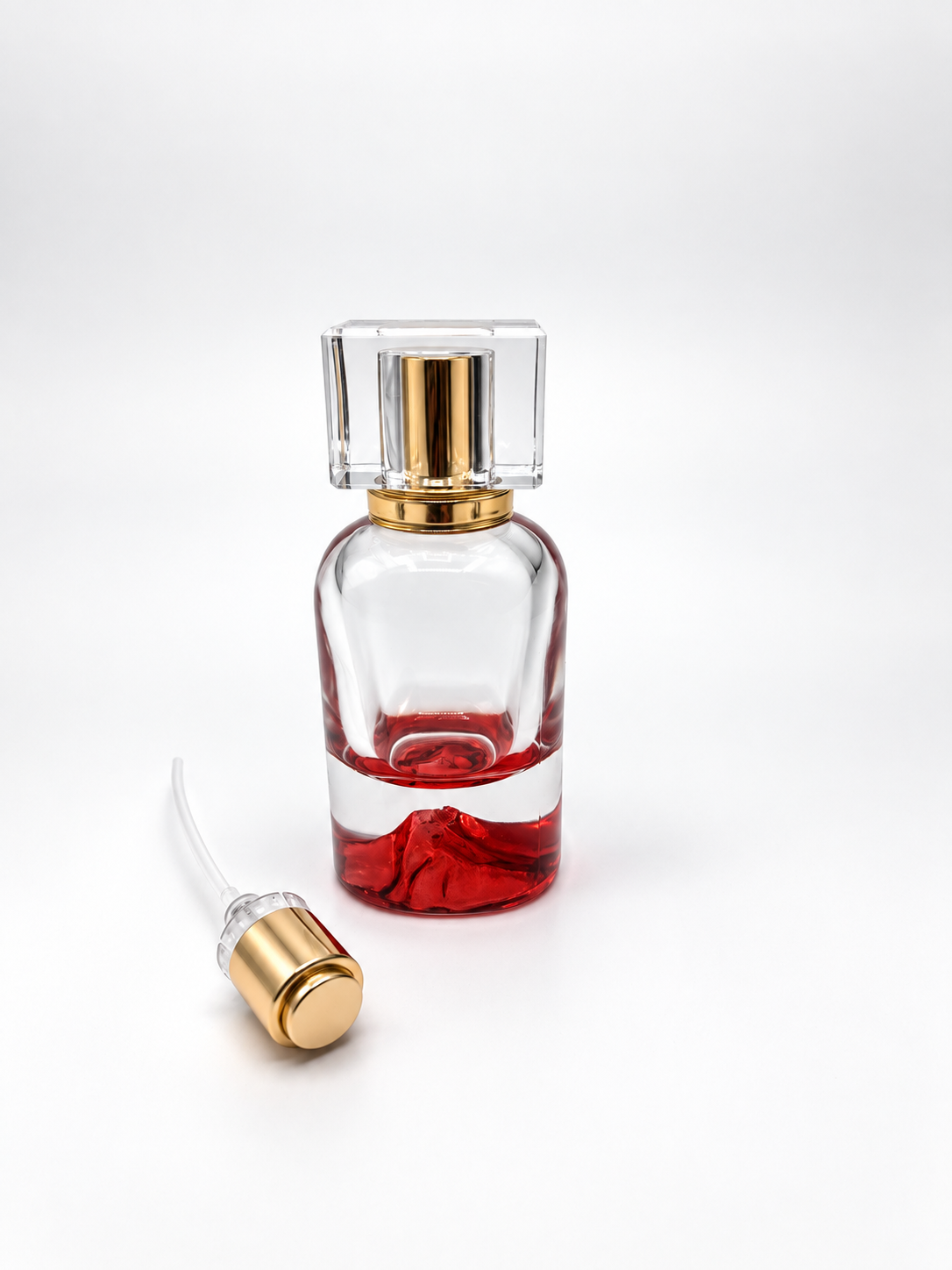 DAĞ ŞİŞE 50 ML KIRMIZI RENK -1