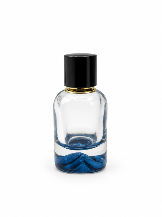 DAĞ ŞİŞE 50 ML YÜZÜKLÜ KAPAK MAVİ RENK