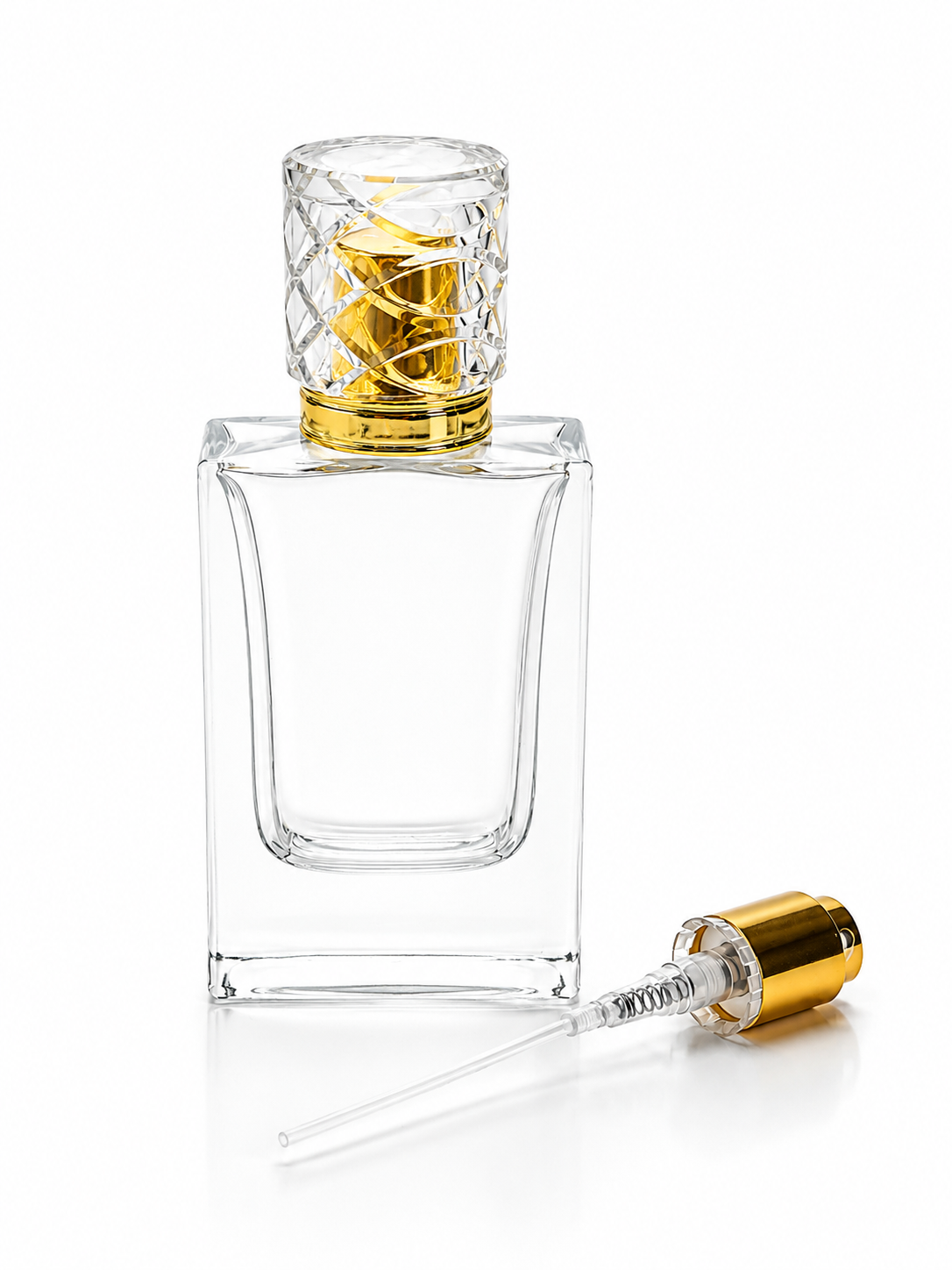 MODERN KÜÇÜK KARE 50 ML ŞİŞE TAKIM-1024