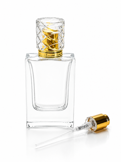 MODERN KÜÇÜK KARE 50 ML ŞİŞE TAKIM-1024